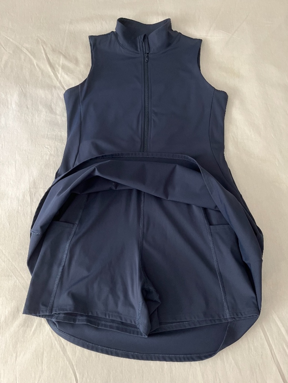 Navy Recess Pickleball Merrit Dress women’s medium - Picture 14 of 16